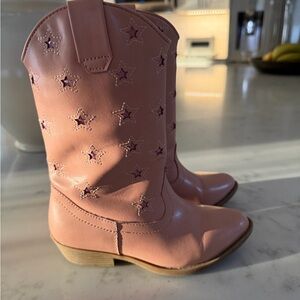 Tucker + Tate pink boots